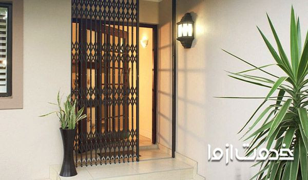 مزیت کاربرد قفل توکار در درب آکاردئونی